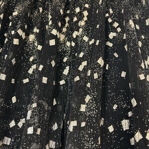 Crewcuts Black and Gold Mini Skirt